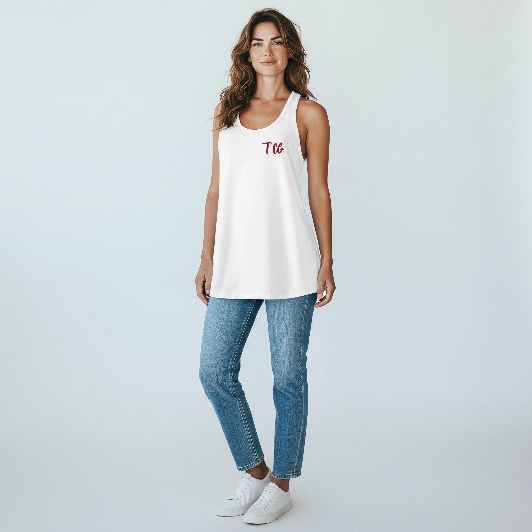 TCG My Man - Women’s Racerback Tank Top